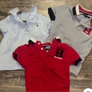 Tommy Hilfiger Kids Polo Shirt - Blue, Red, Gray